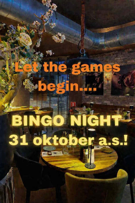 BINGO NIGHT bij DOK – Zaterdag 31 oktober 2026